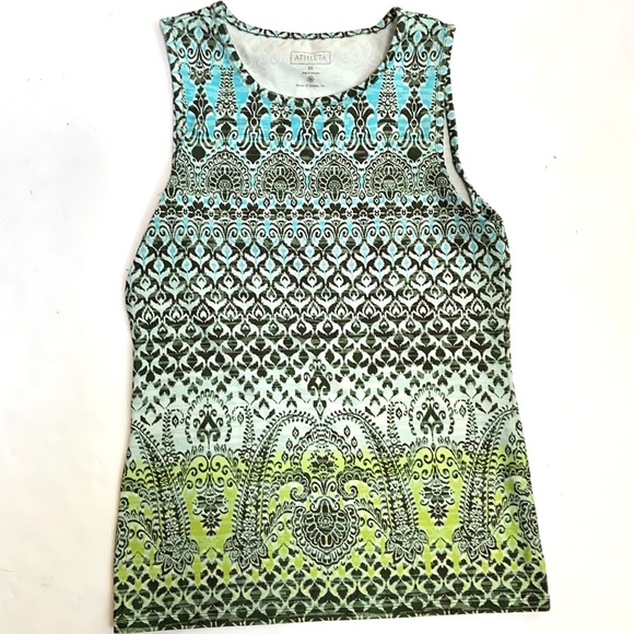 Athleta Patterned Ombré Tank - Picture 2 of 10